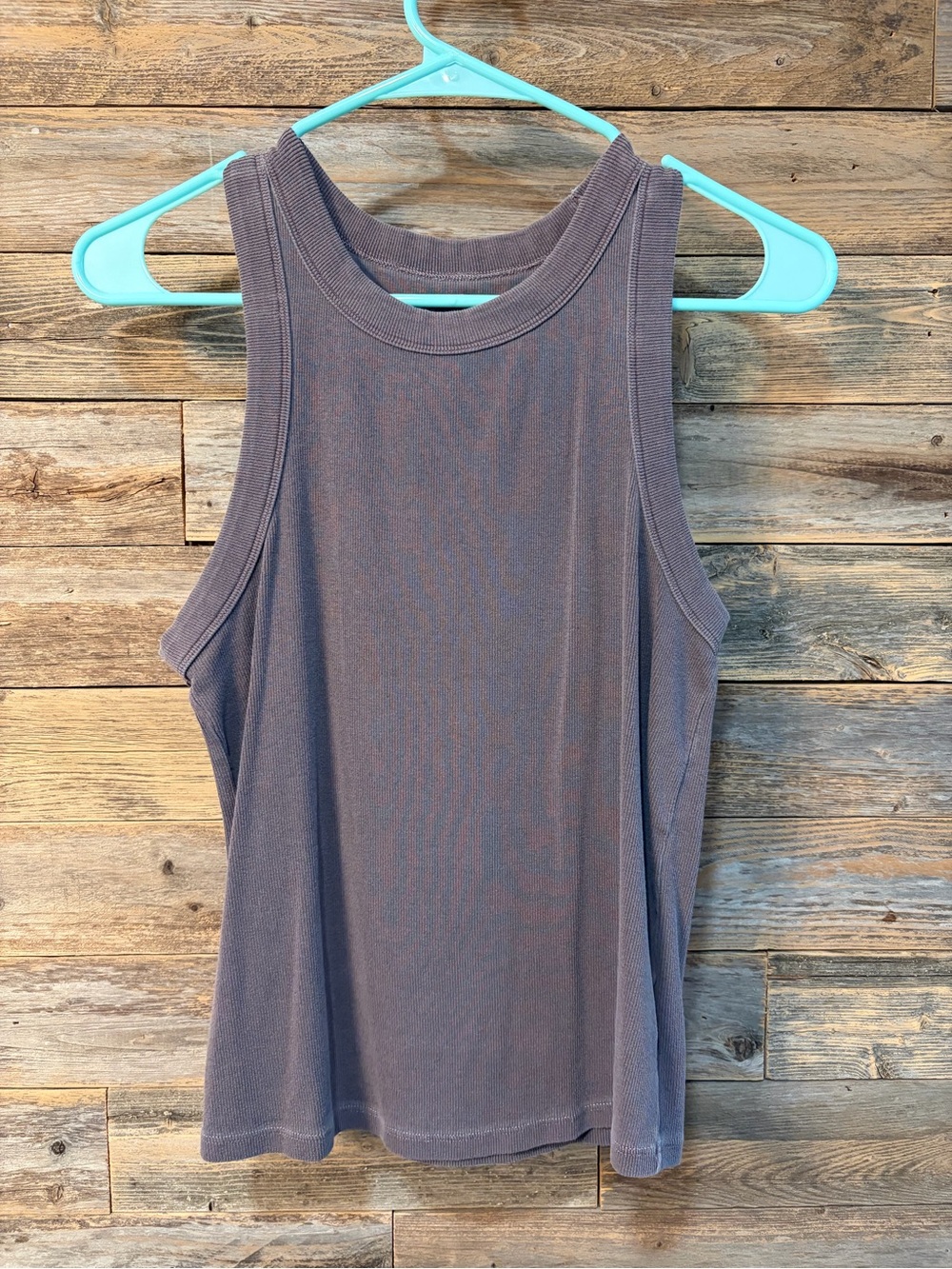 Old Navy Dusty Purple Women's Sleeveless Ribbed Tank Top* - size L